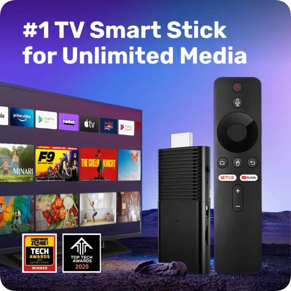 Flixy remote in hand